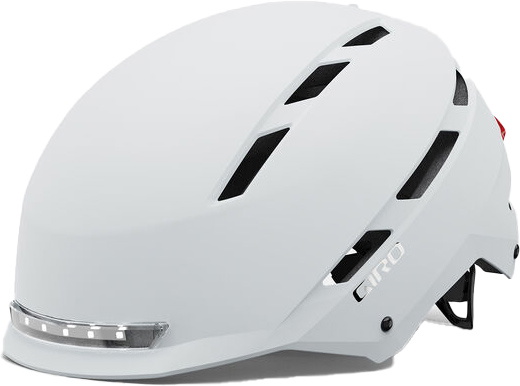 Giro Escape MIPS Cykelhjelm med LED lys - Hvid
