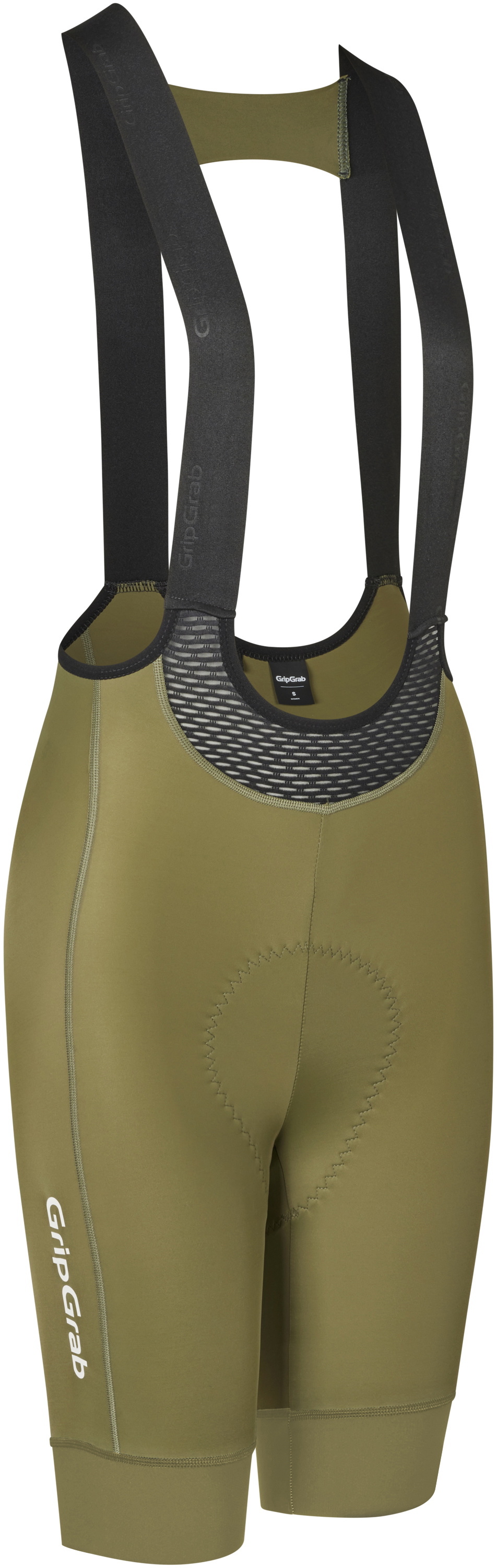 GripGrab Kvinders Pace Bibshorts - Olivengrøn