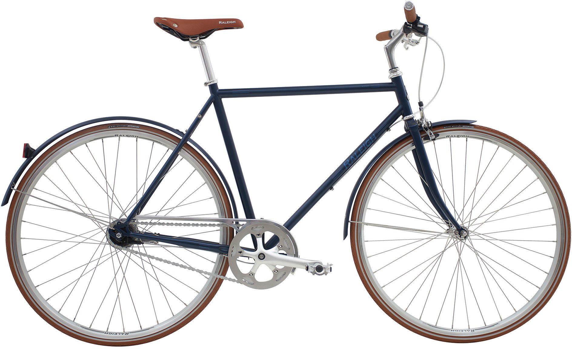 Raleigh Kent Herrecykel 7g 2023 - Blå (Udstillingsmodel)