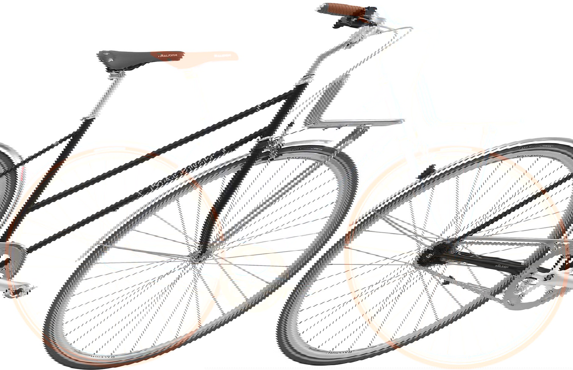 Raleigh Yate Cargo Dame 7g 2023 - Sort Cykeltilbud