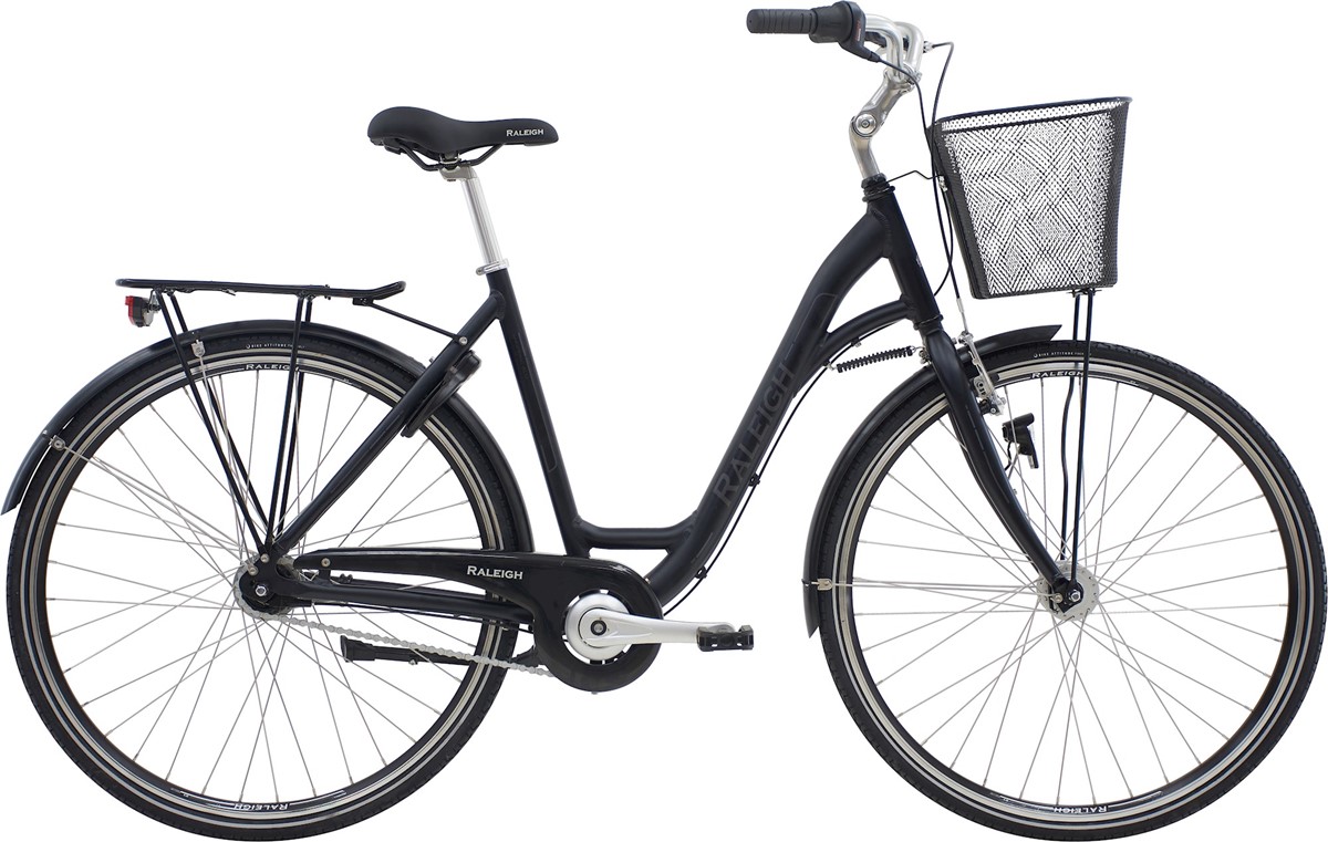 Raleigh Shopping Alu Damecykel 7g 2023 - Blå på tilbud!