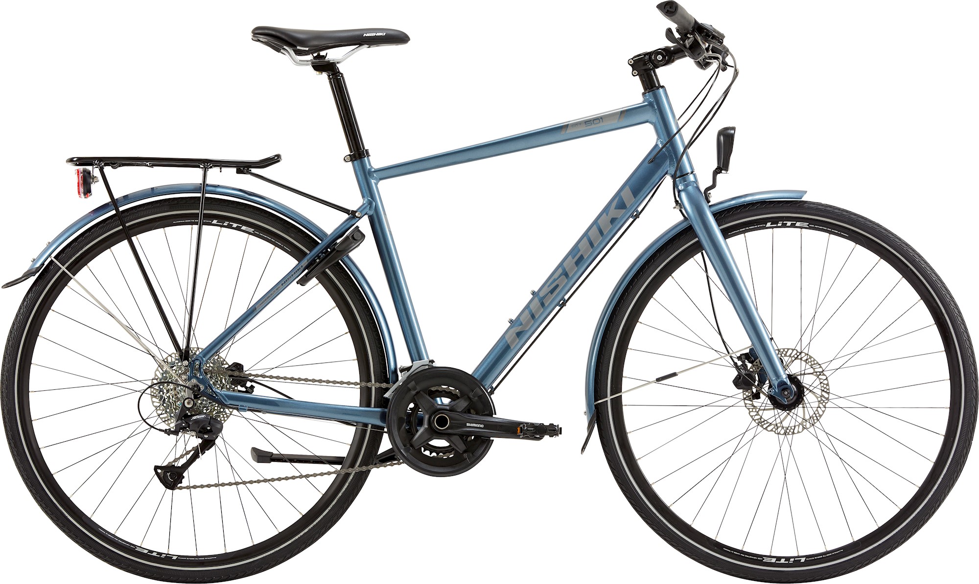 Nishiki City 501 Herrecykel 2024 - Blå til 7799 DKK