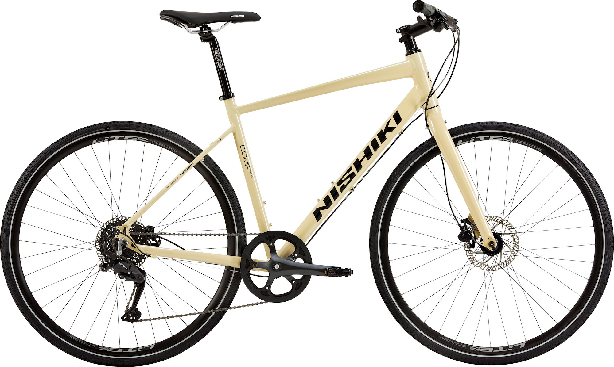 Nishiki Comp Nine 9g Herrecykel 2024 - Khaki Tilbud