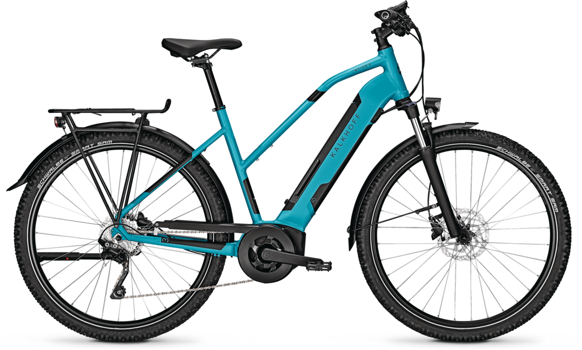 Kalkhoff ENTICE 3.B ADVANCE Elcykel til Dame - Blå