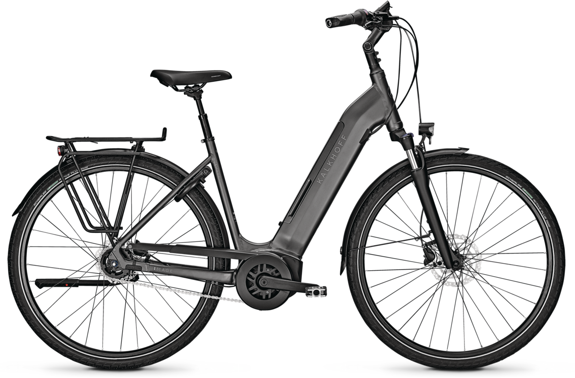 Kalkhoff IMAGE 3.B ADVANCE Elcykel til Dame - Grå