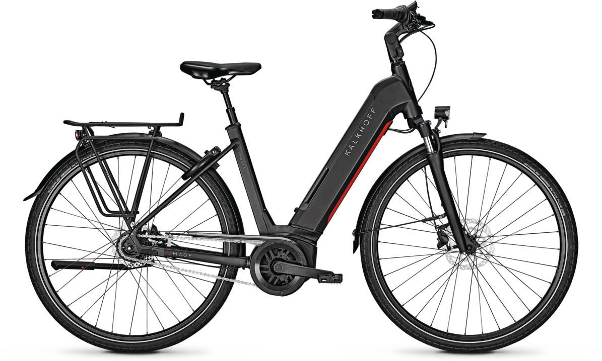 Kalkhoff IMAGE 5.B SEASON Elcykel til Damer - Sort