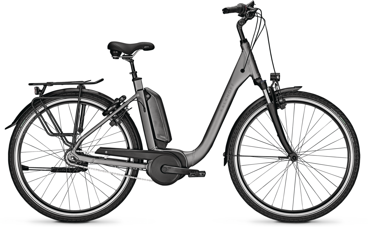 Kalkhoff AGATTU 1.B XXL Elcykel til Dame - Grå