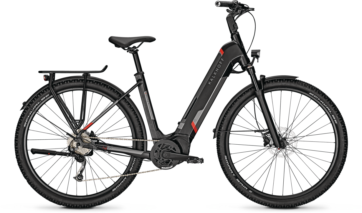 Kalkhoff ENTICE 5.B. SEASON Elcykel til Dame - Sort