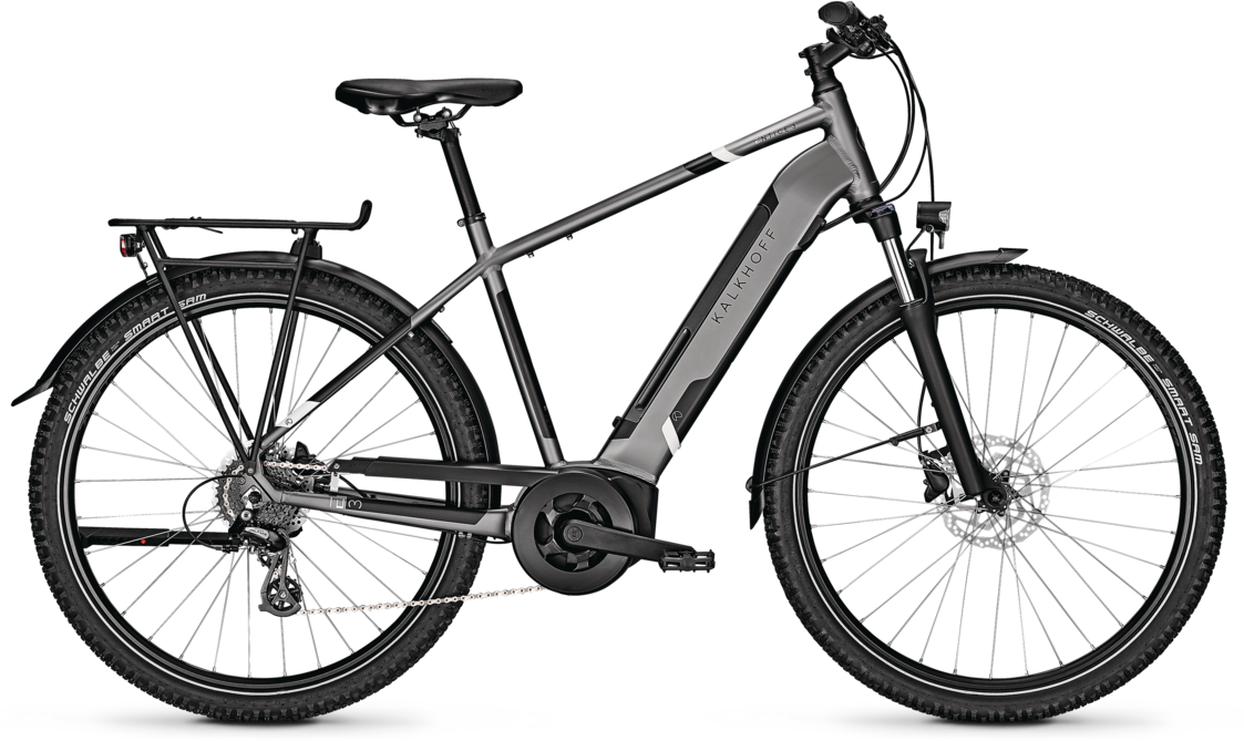 Kalkhoff ENTICE 3.B MOVE Elcykel til Herre - Grå