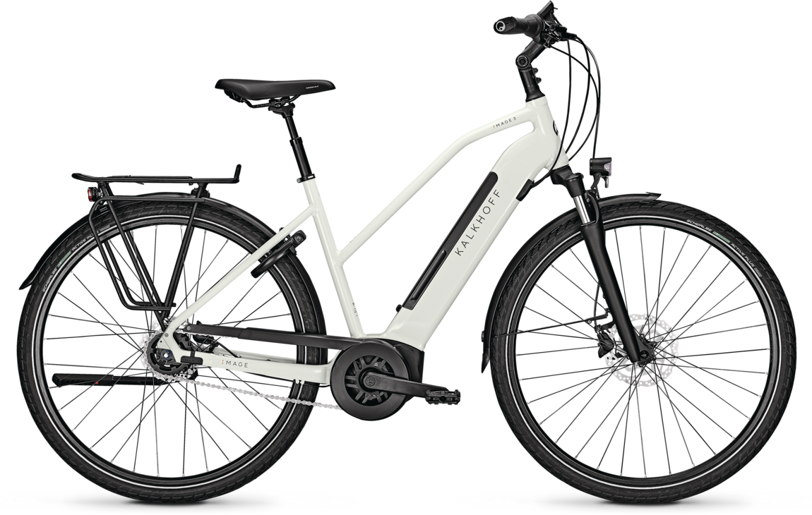 Kalkhoff IMAGE 3.B ADVANCE Elcykel til Dame - Hvid