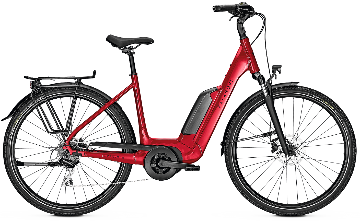 Kalkhoff ENDEAVOUR 1.B MOVE 500wh Elcykel - Rød