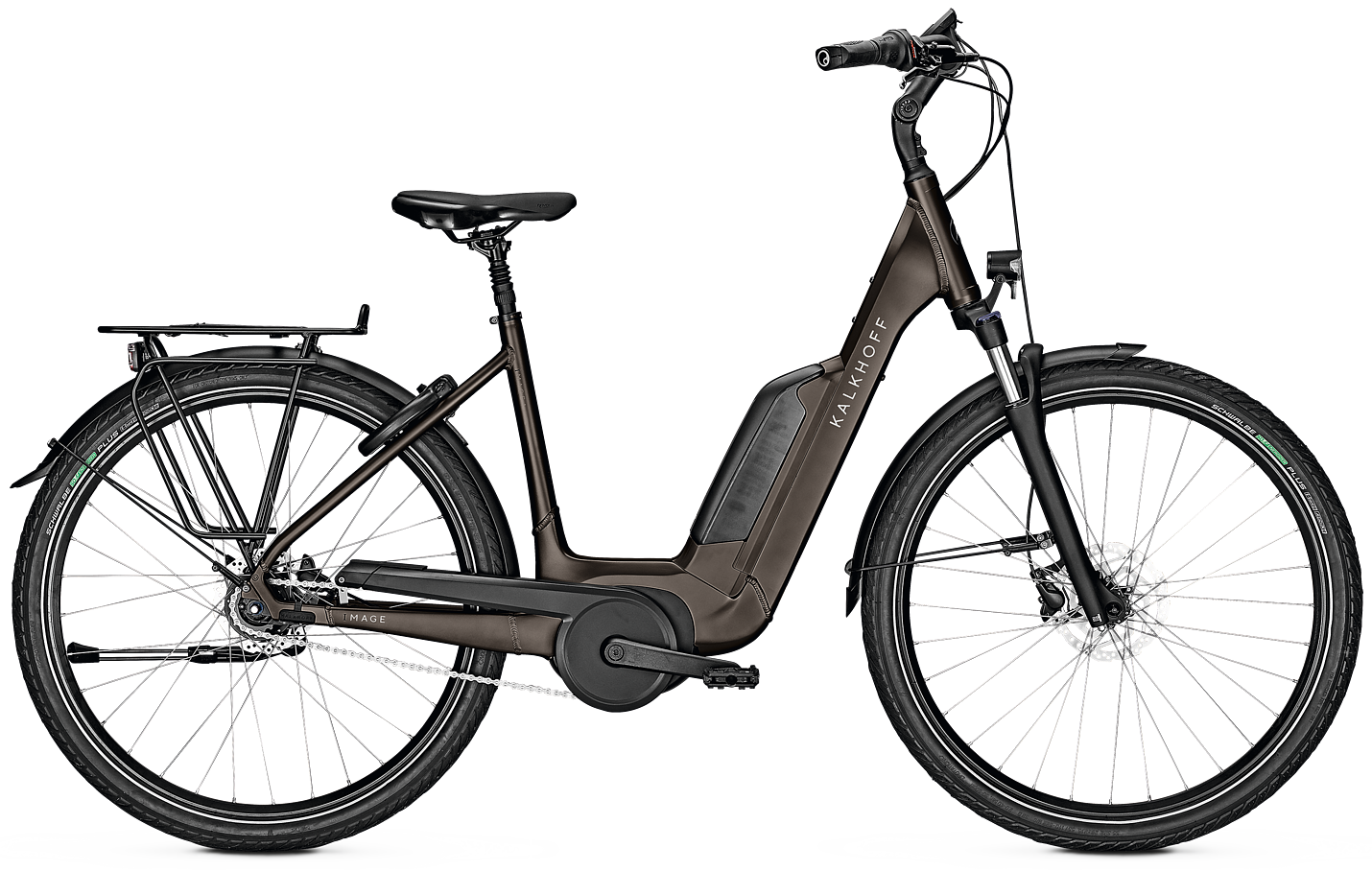 Kalkhoff IMAGE 1.B ADVANCE 500wh Elcykel - Grå