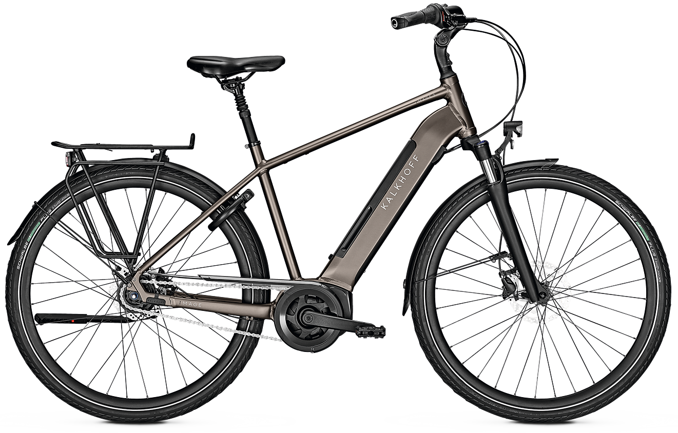 Kalkhoff IMAGE 3.B MOVE 500wh Elcykel - Grå til gode priser