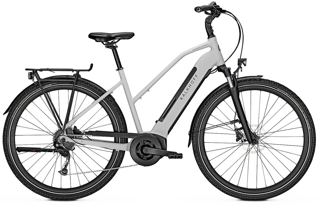 Kalkhoff ENDEAVOUR 3.B MOVE 400wh Elcykel - Grå