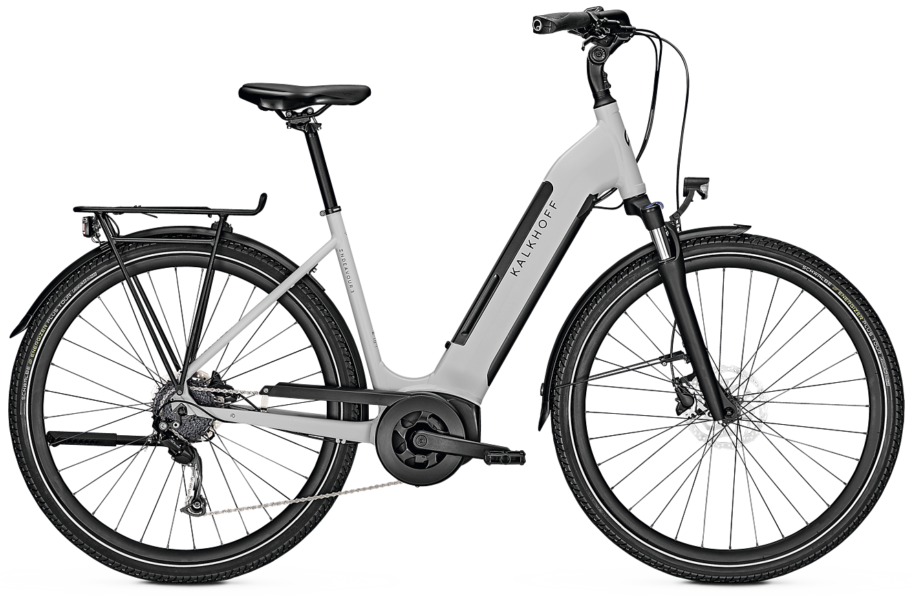 Kalkhoff ENDEAVOUR 3.B MOVE 400wh Elcykel - Grå