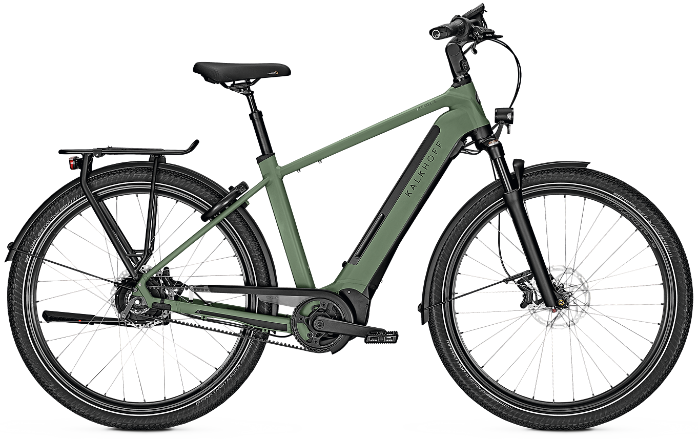Kalkhoff IMAGE 5.B EXCITE+ Elcykel - Grøn til tilbudspris!