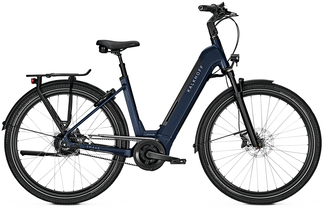 Kalkhoff IMAGE 5.B EXCITE+ BLX Elcykel - Blå tilbud!