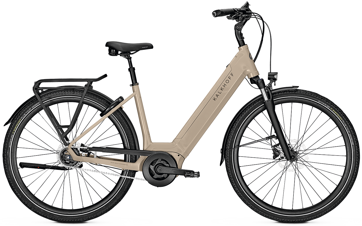 Kalkhoff IMAGE 3.B ADVANCE 500wh Elcykel Dame 2023 - Brun