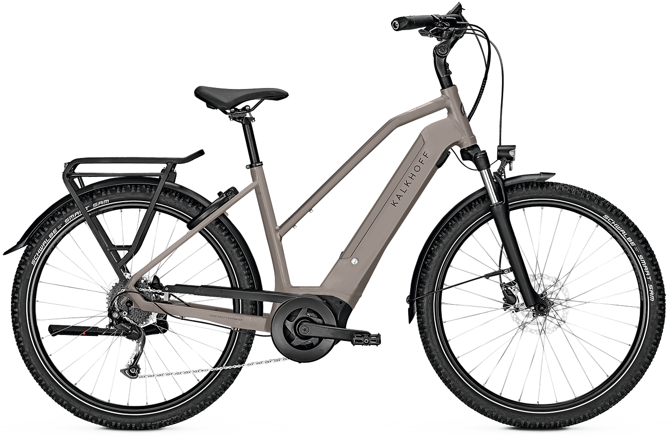 Kalkhoff ENTICE 3.B MOVE 500wh Elcykel Dame 2023 - Grå