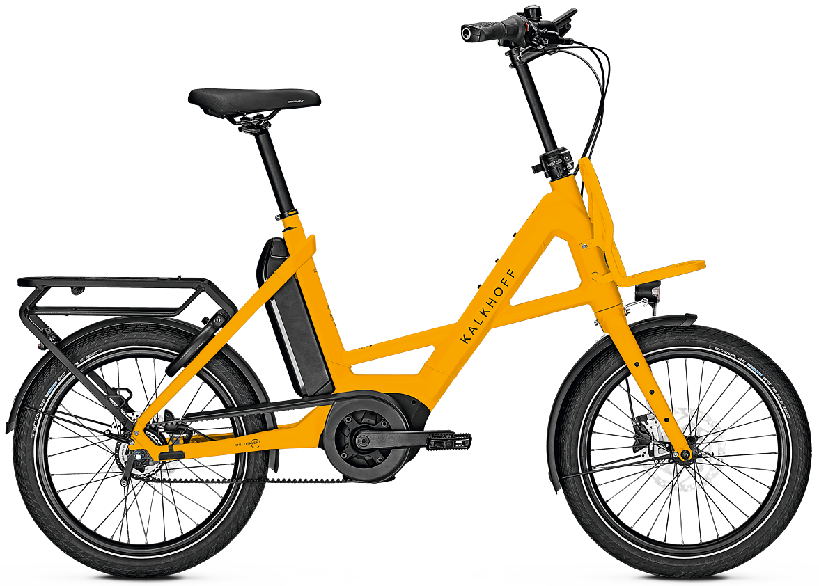 Kalkhoff IMAGE C.B ADVANCE+ 545wh 2023 - Elcykel i Gul