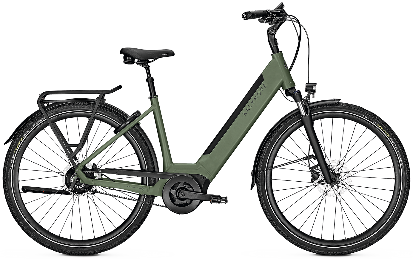 Kalkhoff IMAGE 3.B EXCITE R 625wh Elcykel - Grøn 2023