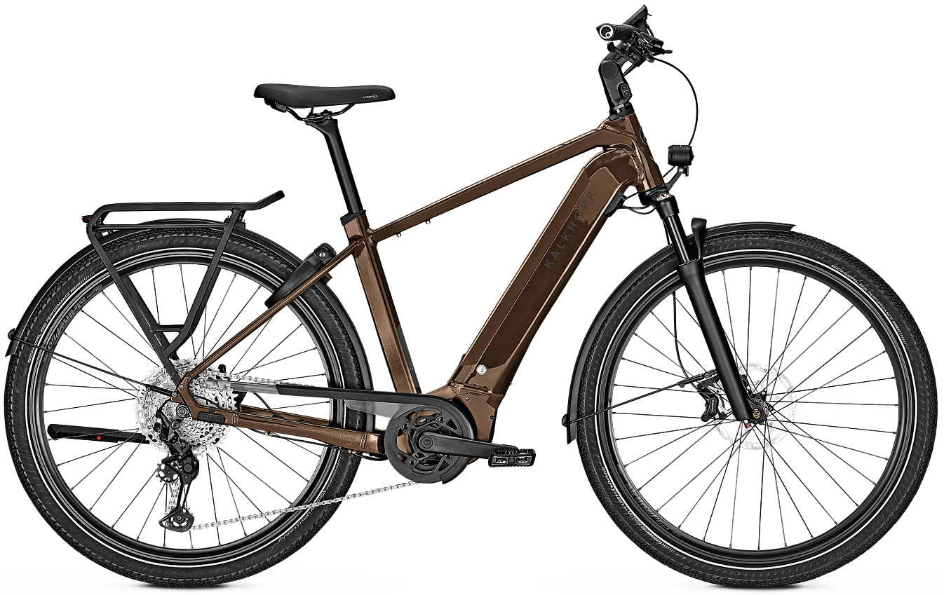 Kalkhoff ENDEAVOUR 5.B ADVANCE+ Elcykel 625wh Herre - Brun