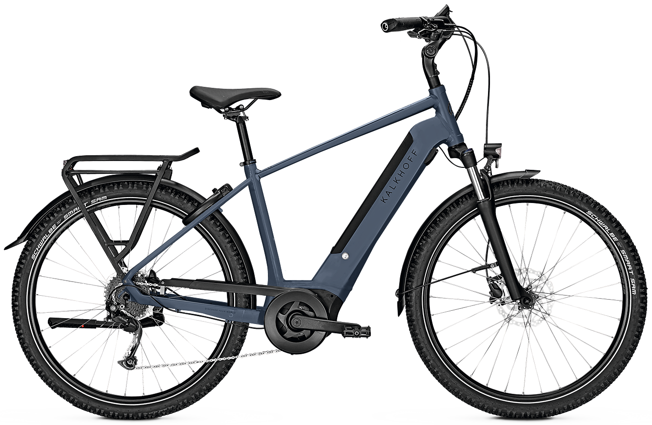 Kalkhoff ENTICE 3.B MOVE 625wh Elcykel Herre 2023 - Blå