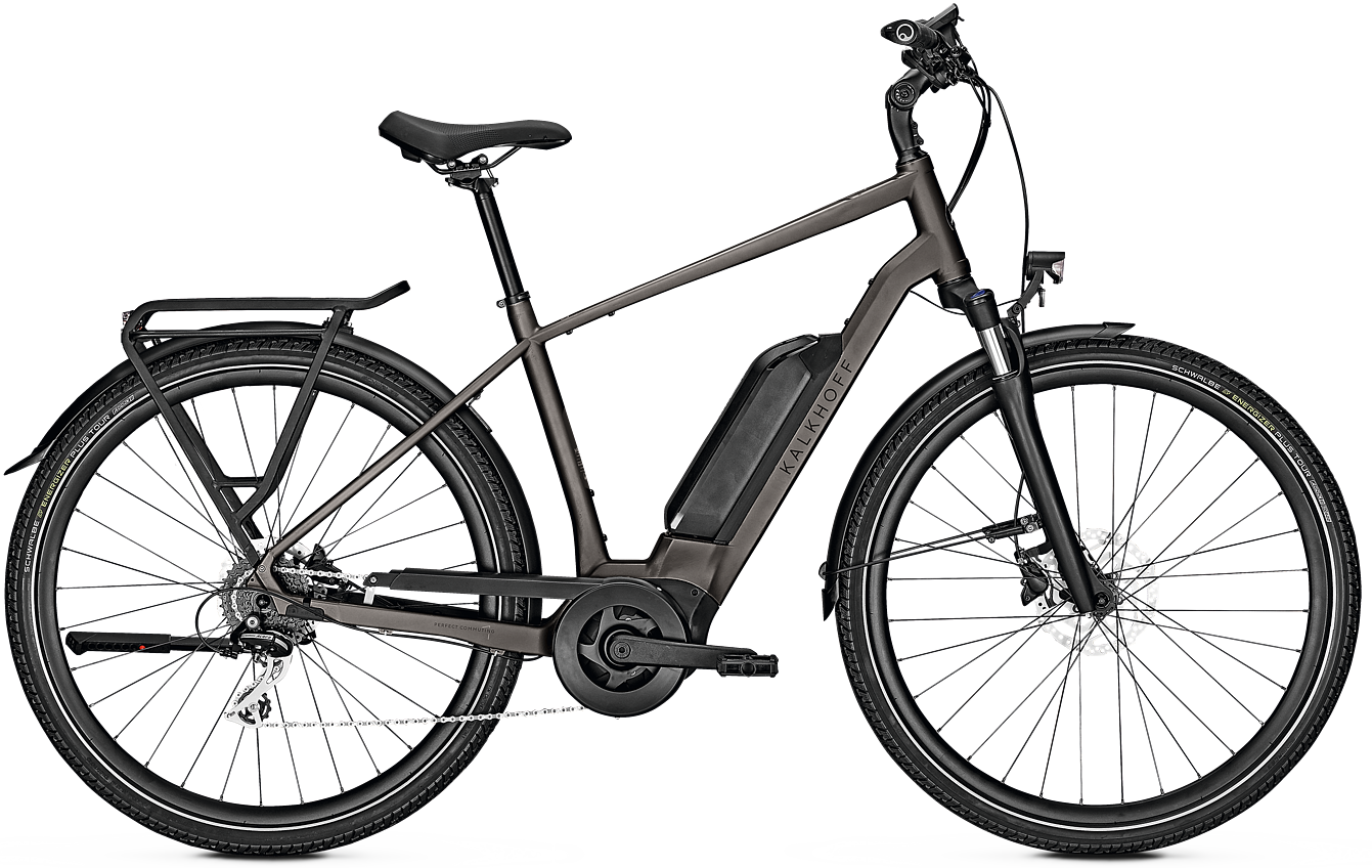 Kalkhoff ENDEAVOUR 1.B MOVE 725wh Elcykel Herre 2023 - Mørkgrå