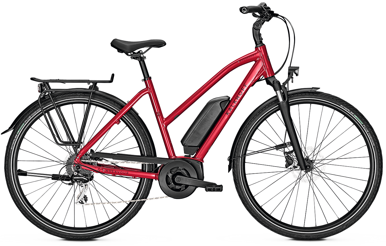 Kalkhoff ENDEAVOUR 1.B MOVE 500wh Elcykel - Rød