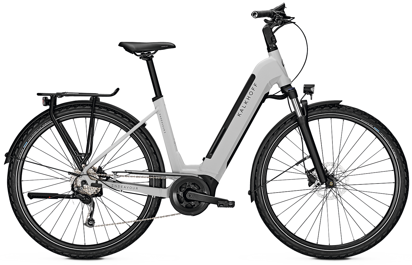 Kalkhoff ENDEAVOUR 5.B SEASON Elcykel - Grå/Hvid