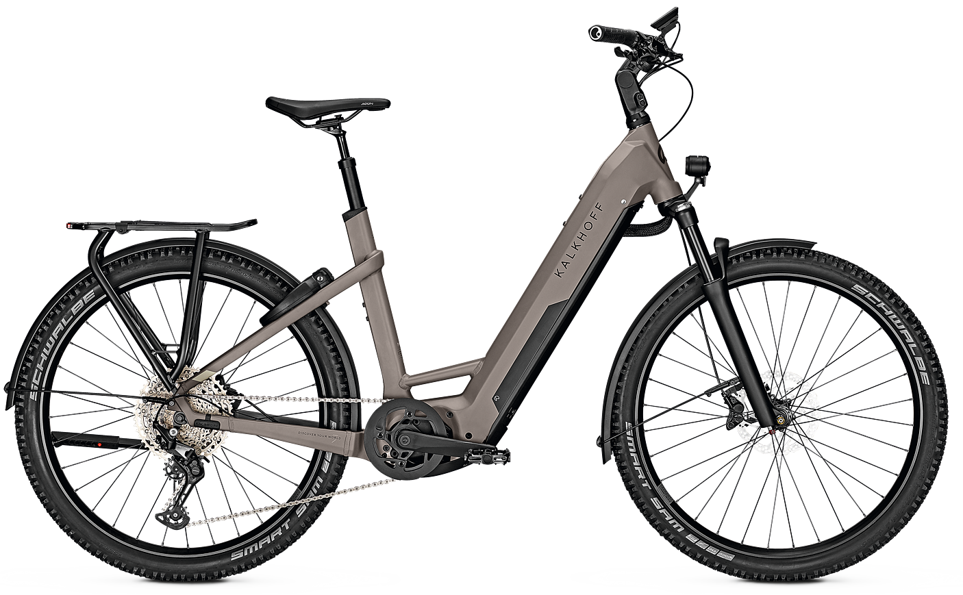 Kalkhoff ENTICE 7.B MOVE+ 750wh Elcykel til Dame - Grå