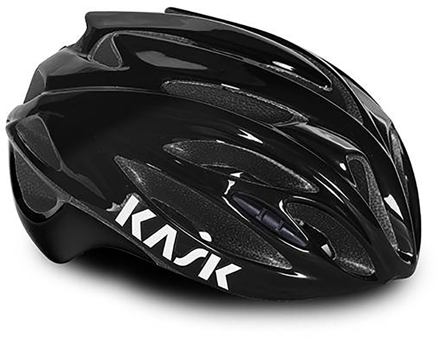 Kask Rapido Cykelhjelm - Sort/Sort Tilbud!