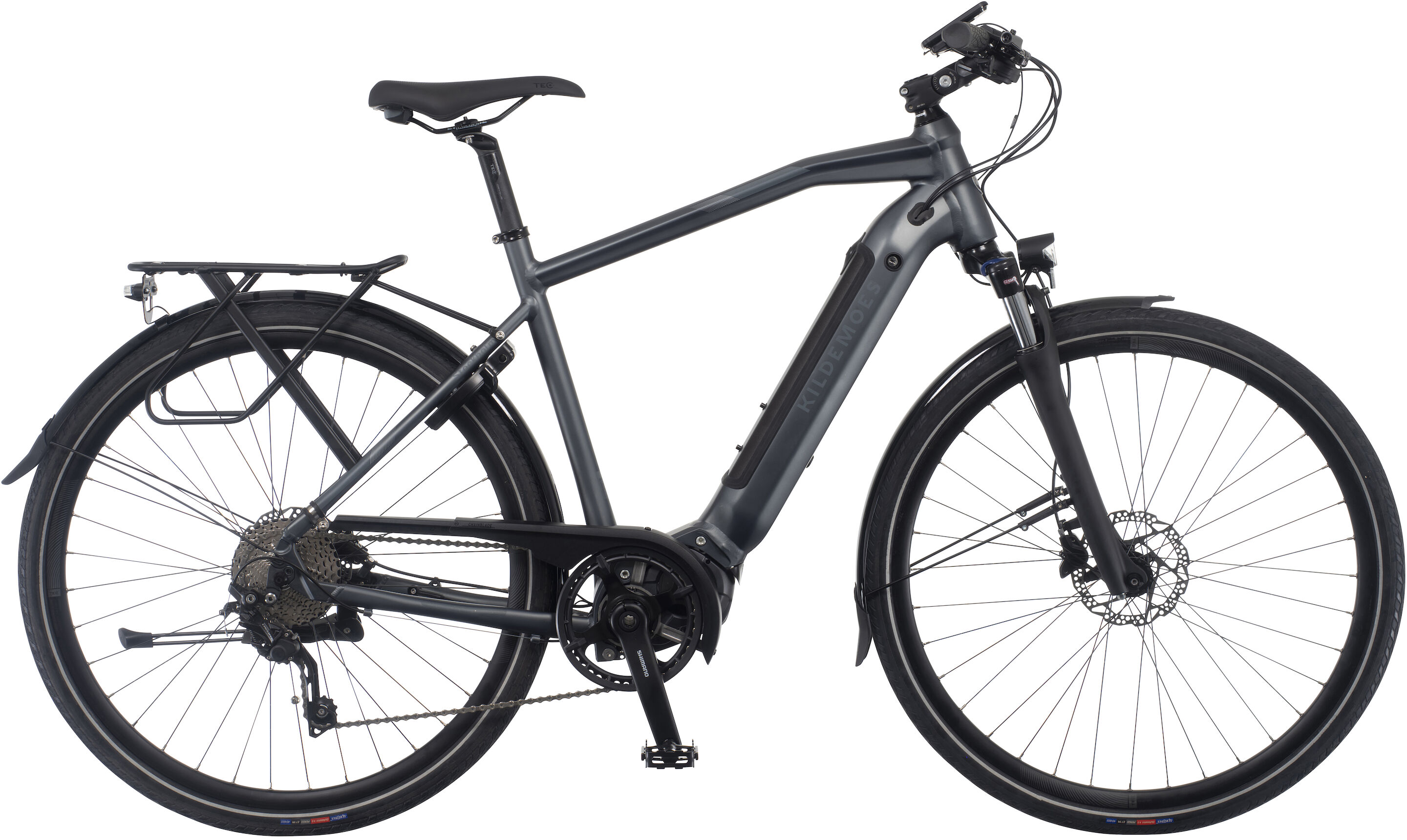 Kildemoes Stockholm Shimano Steps Elcykel Herre 2023 - Grå