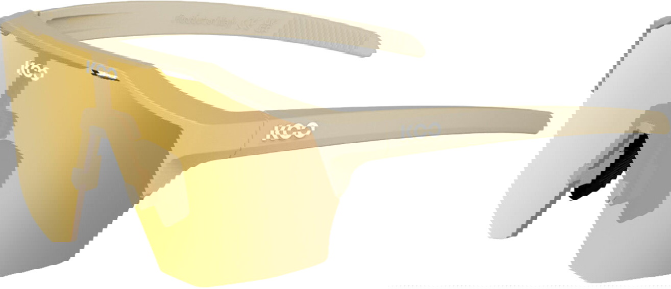 KOO Alibi Cykelbriller - Sand Matt / Guld på tilbud!