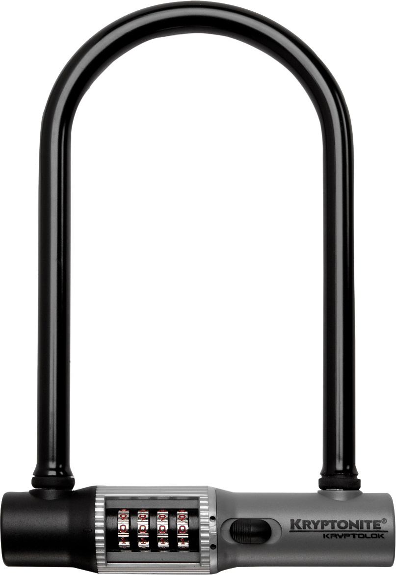 Kryptonite Bøjlelås Combo U-Lock 21cm - Fantastisk tilbud!