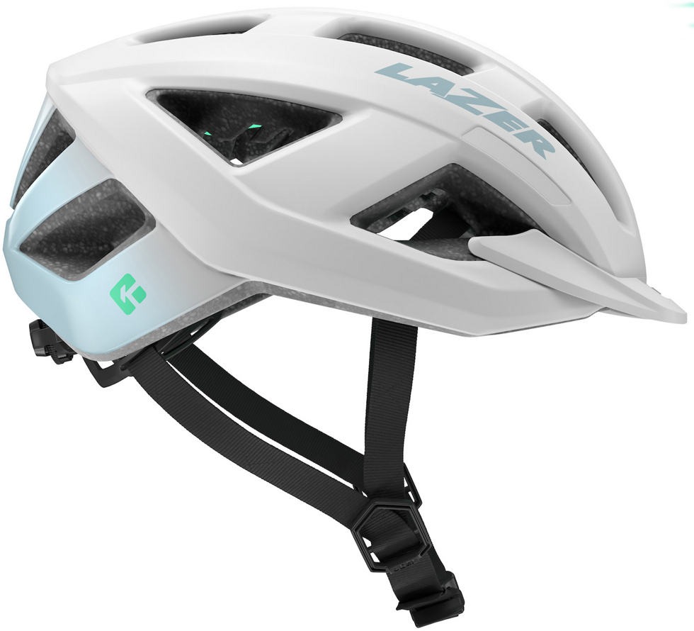 Lazer Cerro Kineticore cykelhjelm - Matte White Mint    5400974025460