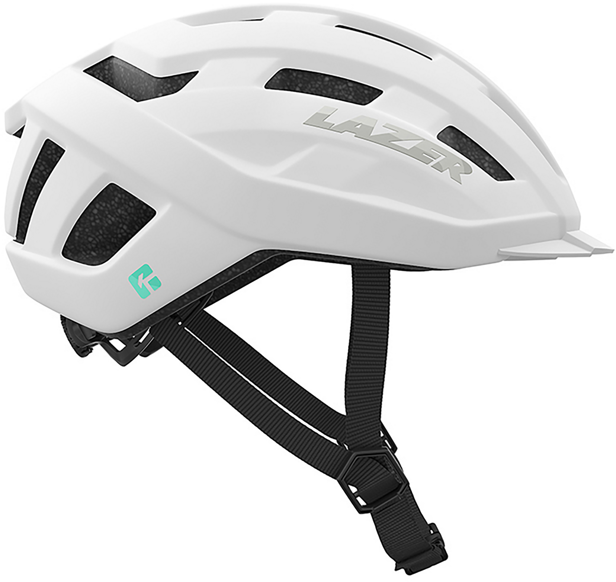 Lazer Codax Kineticore cykelhjelm - Mat Hvid tilbud