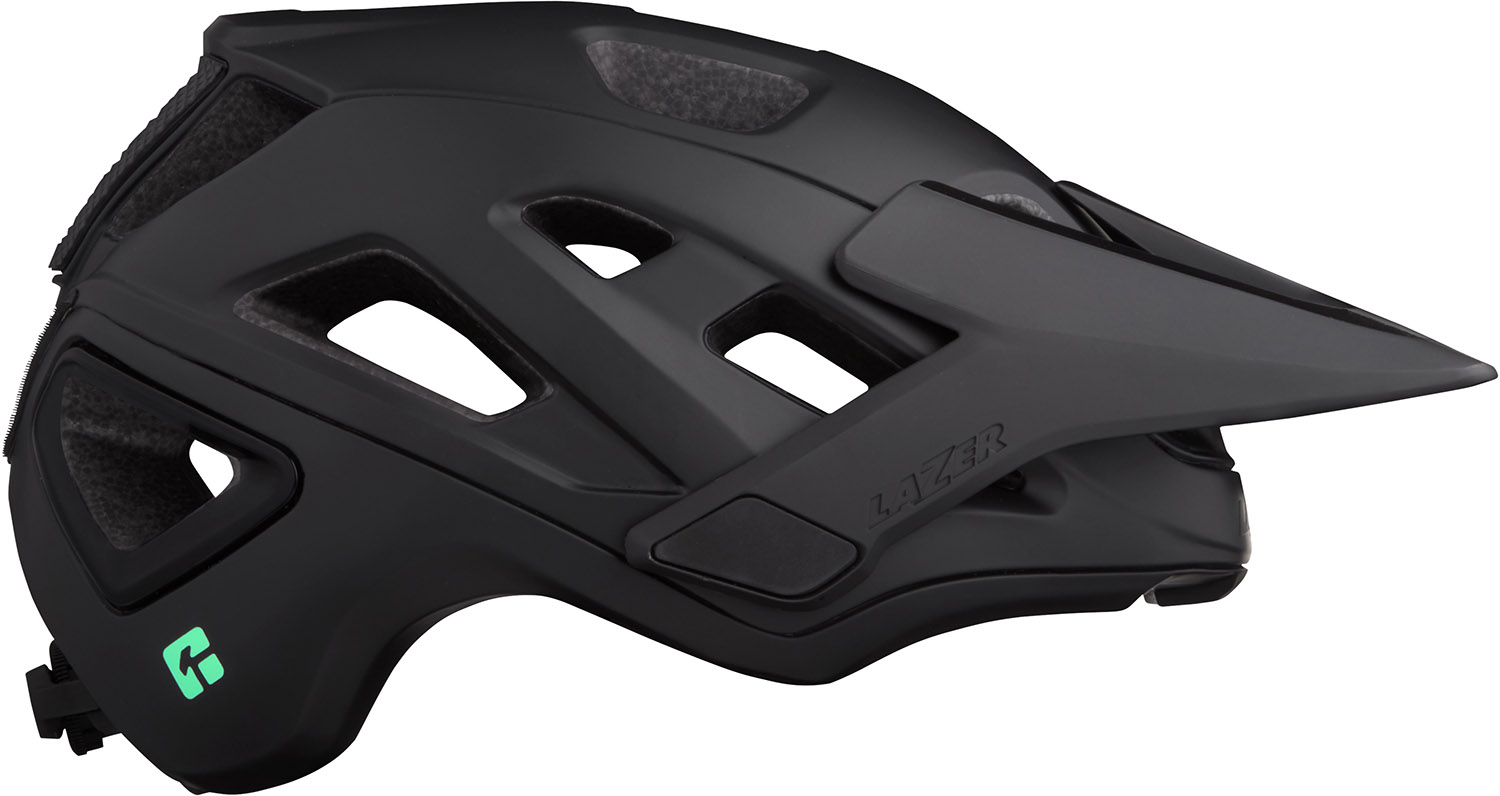 Lazer Jackal Kineticore cykelhjelm - Sort på tilbud!