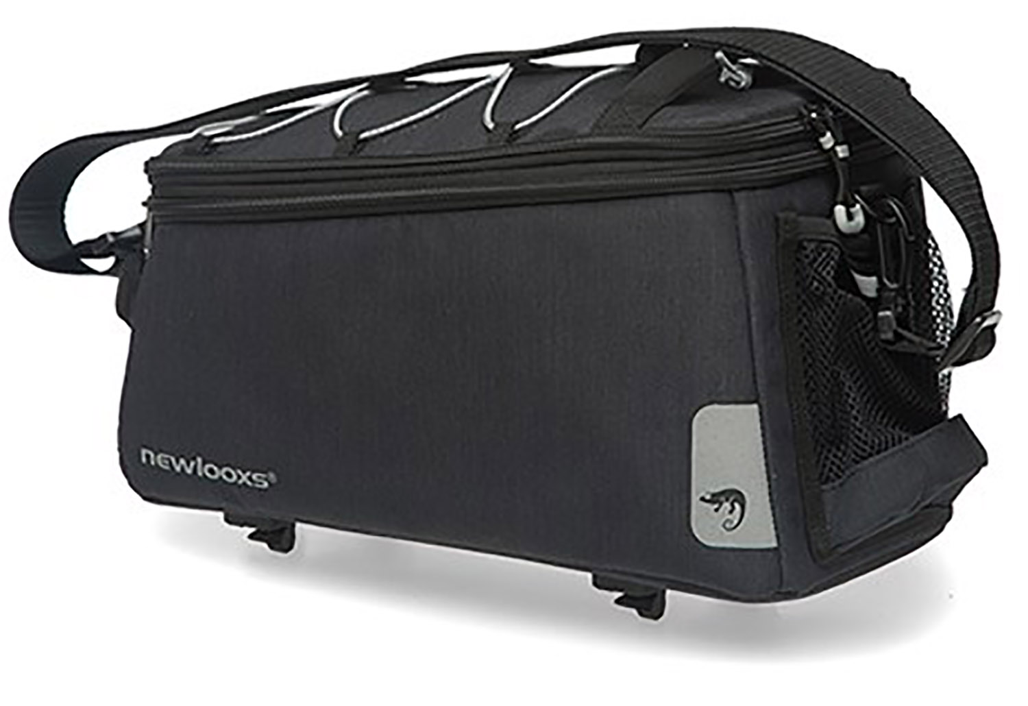 NEW LOOXS Sports Trunkbag Racktime - Stort, Sort Tilbud!