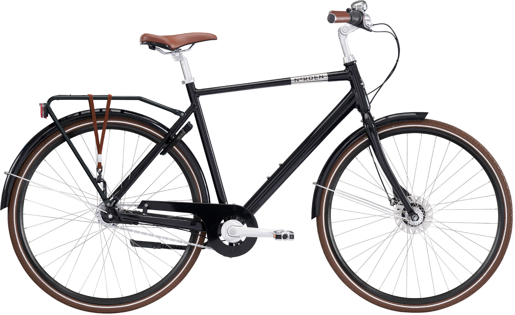 Norden Sportive 7g Herre 2024 - Sort Cykeltilbud!