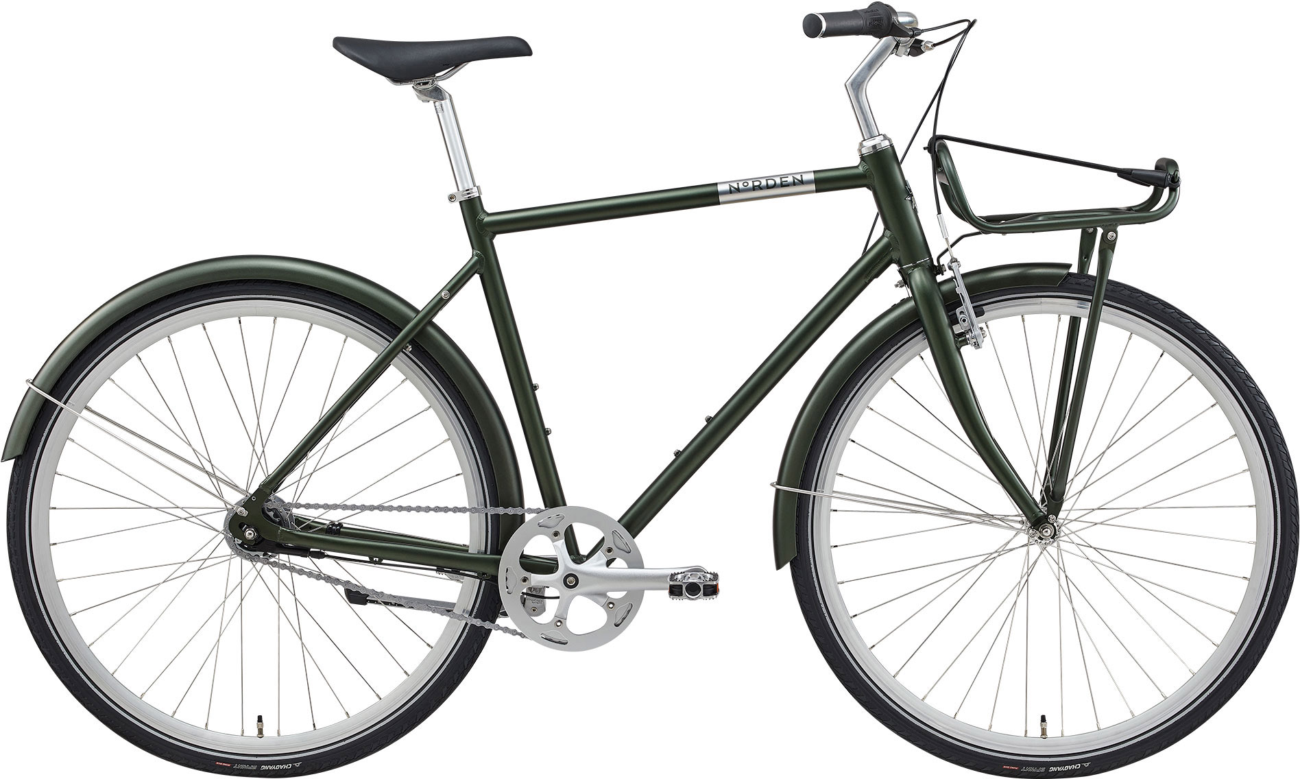 Norden Thor Army 7g Herrecykel 2024 - Grøn Mat