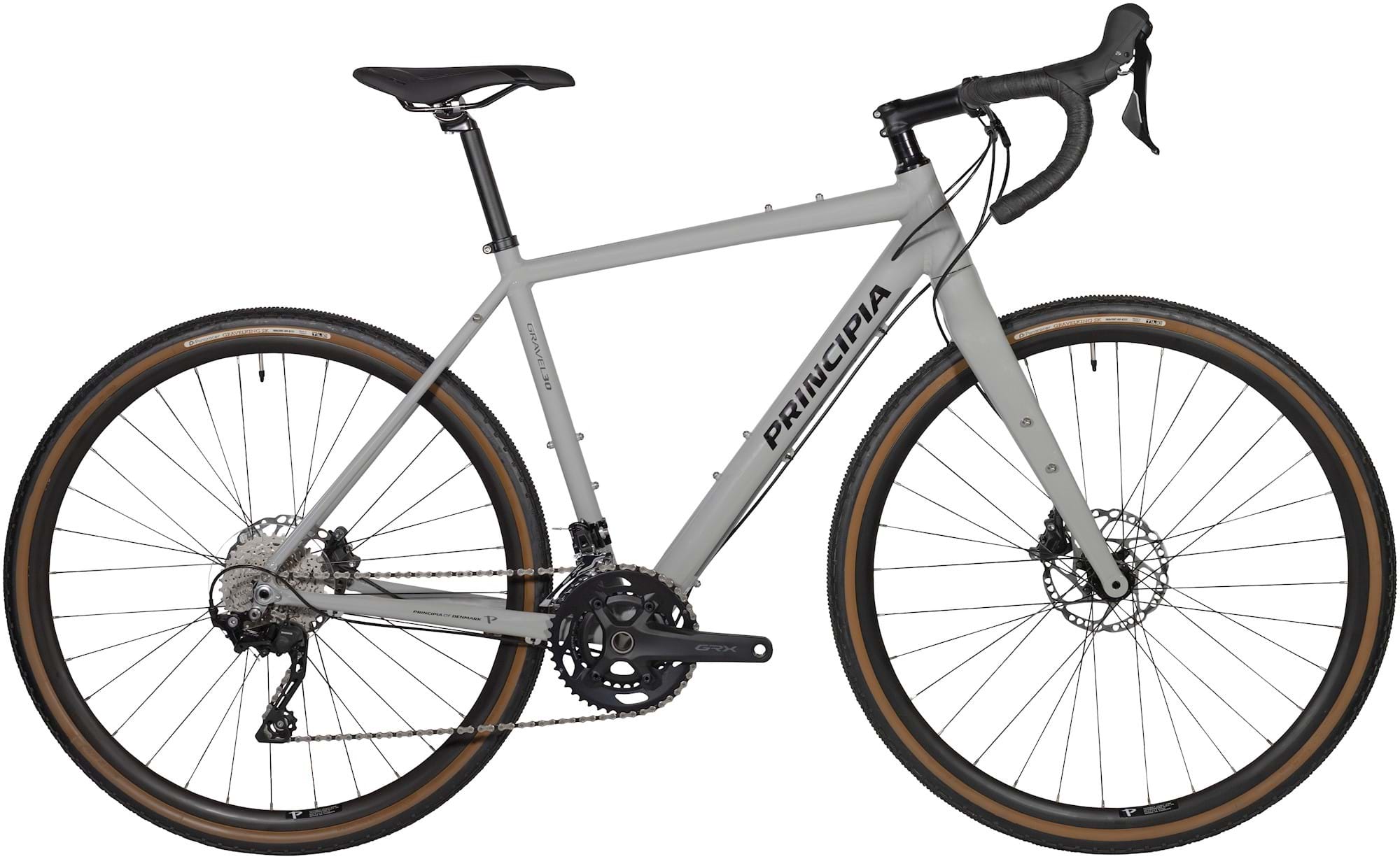 Principia Gravel 30 20g Shimano GRX400 - Blank Grå    5707965327573