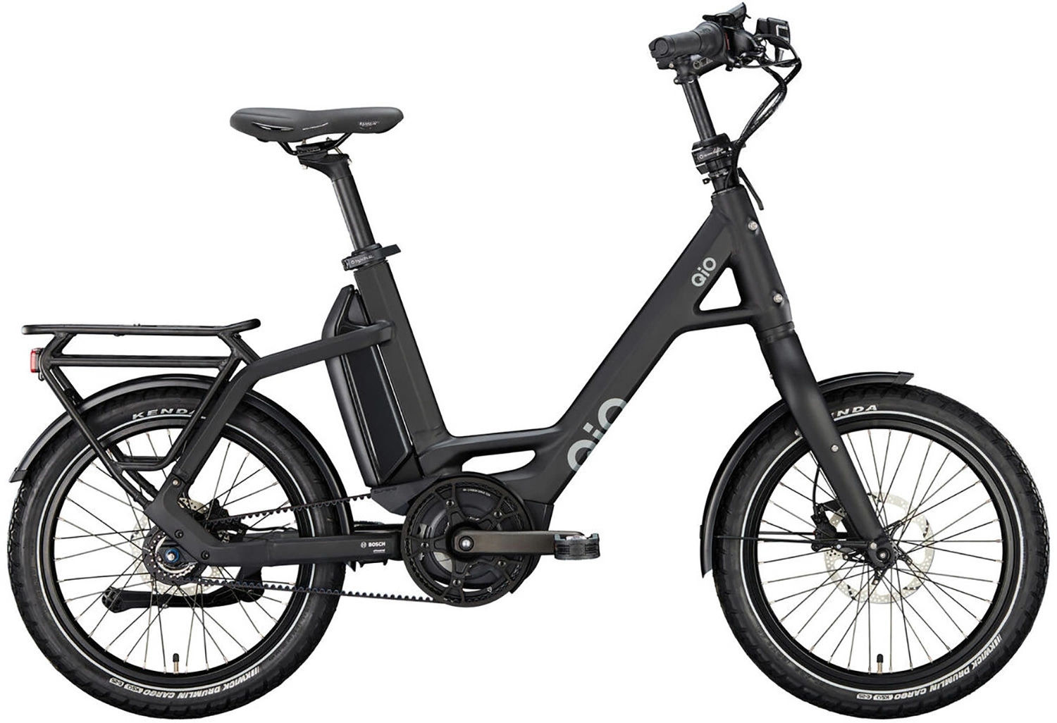 QIO Eins A-8R 20" Elcykel 400w - Night Black Matt 2024