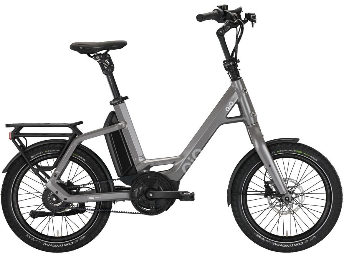 QIO Eins P-E 20" Elcykel med Enviolo 500wh - Grå