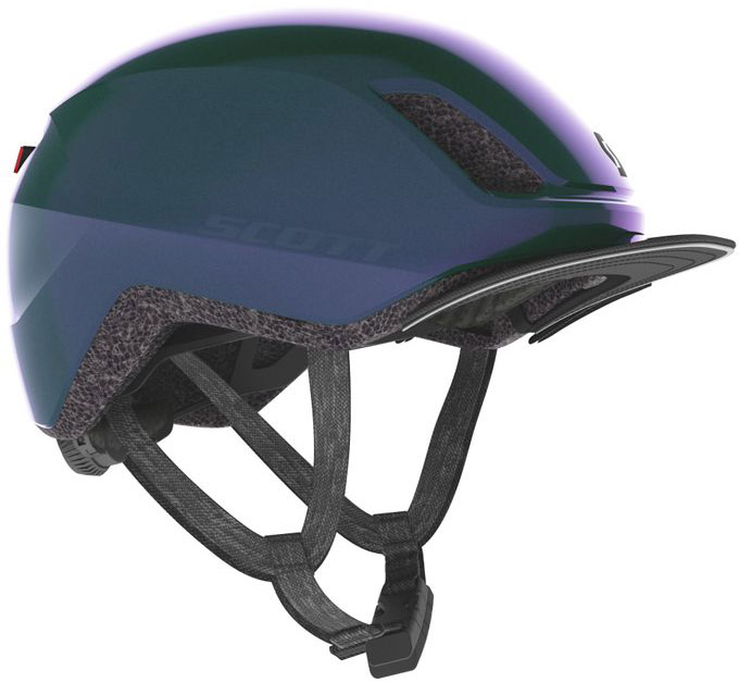 Scott II Doppio PLUS (MIPS) cykelhjelm med LED lys - Grøn