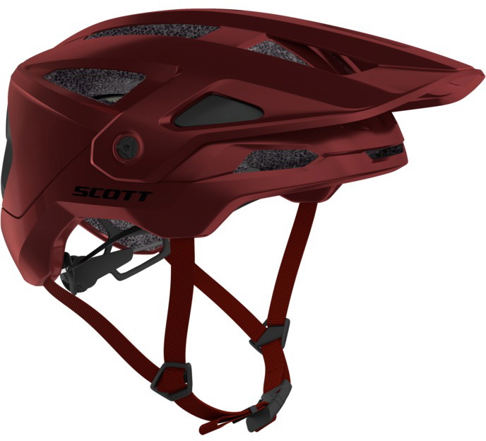 Scott Stego Plus (MIPS) Cykelhjelm - Rød tilbud!