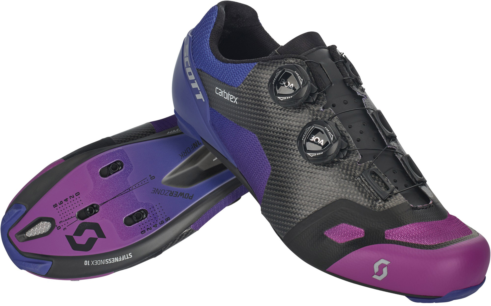 SCOTT Road RC SL Supersonic Cykelsko - Sort Tilbud!