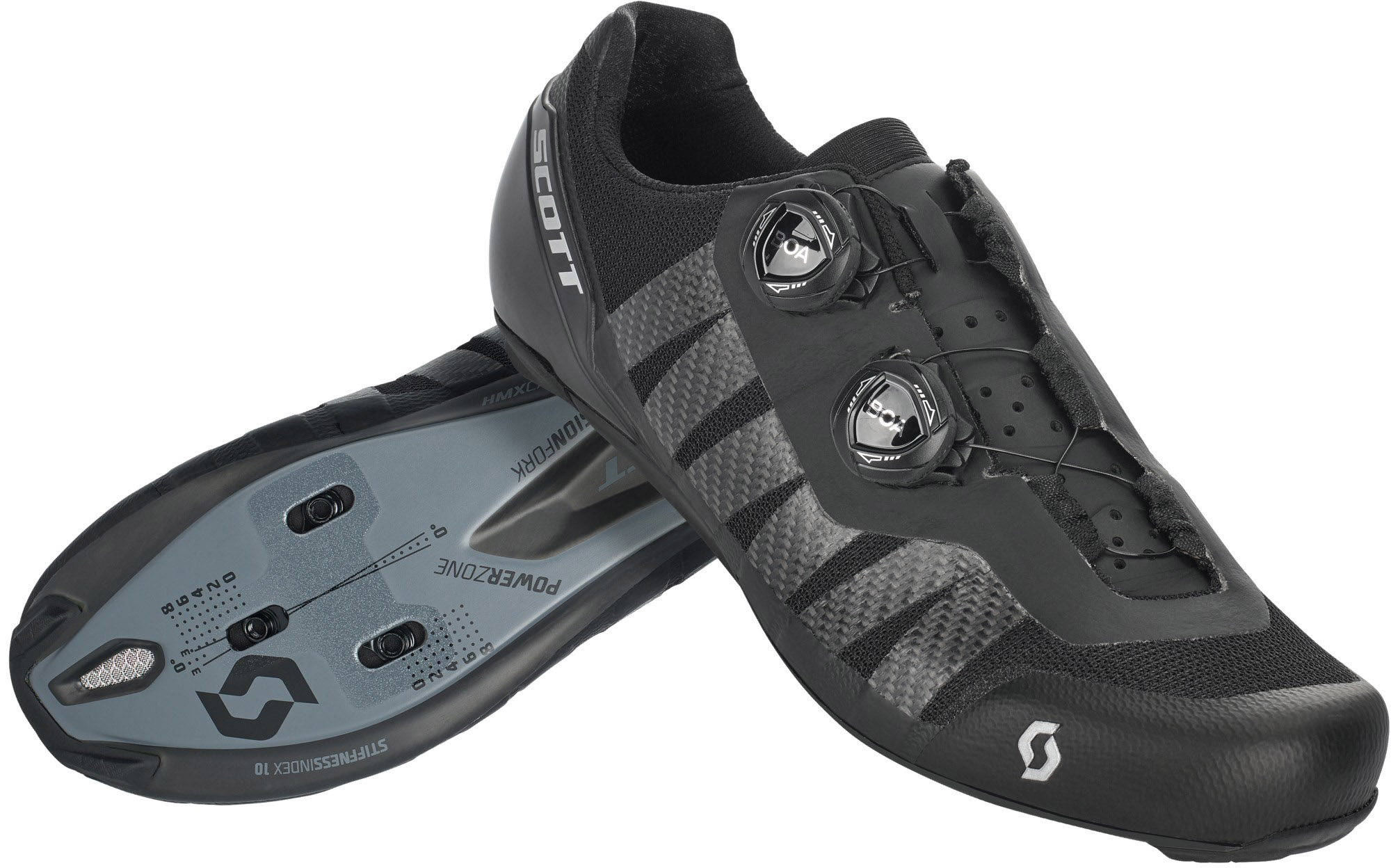 SCOTT Road RC Ultimate Cykelsko - Sort til tilbudspris