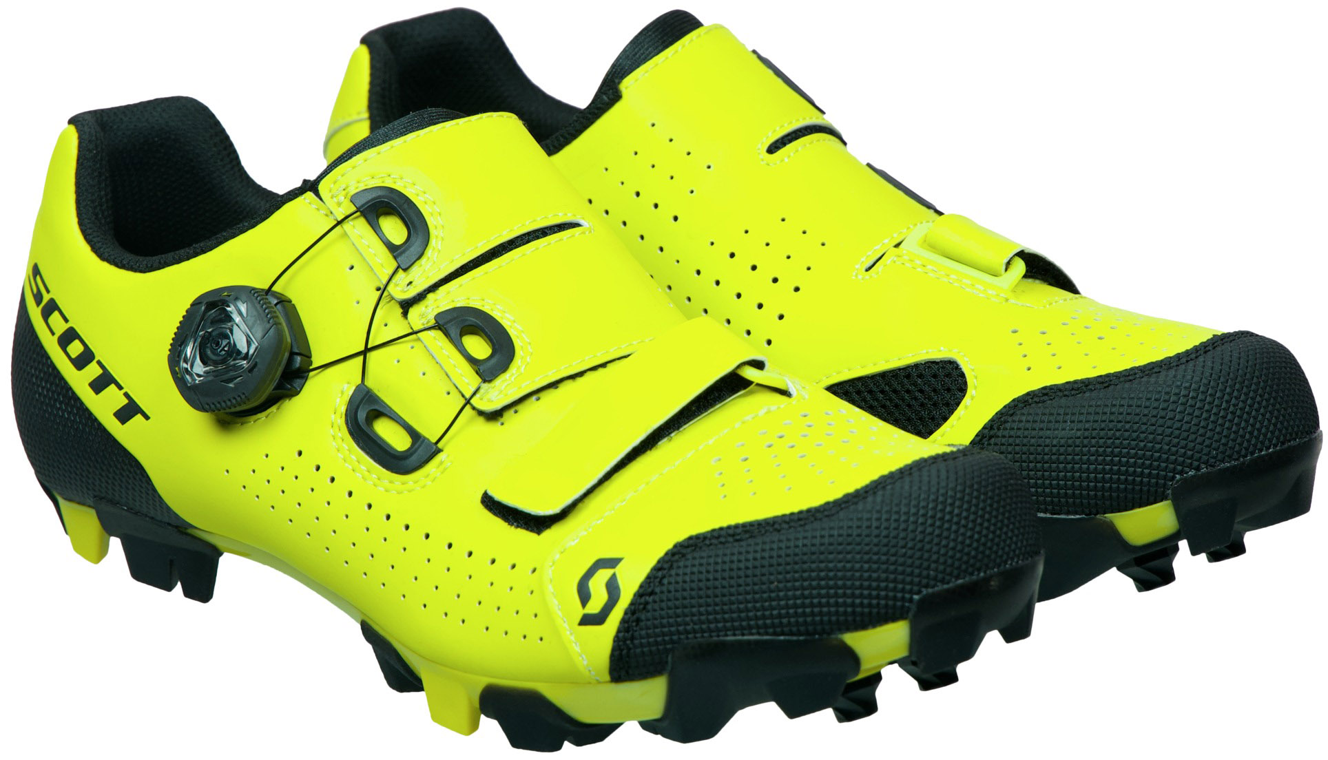 SCOTT MTB Team BOA Cykelsko - Gule til god pris!