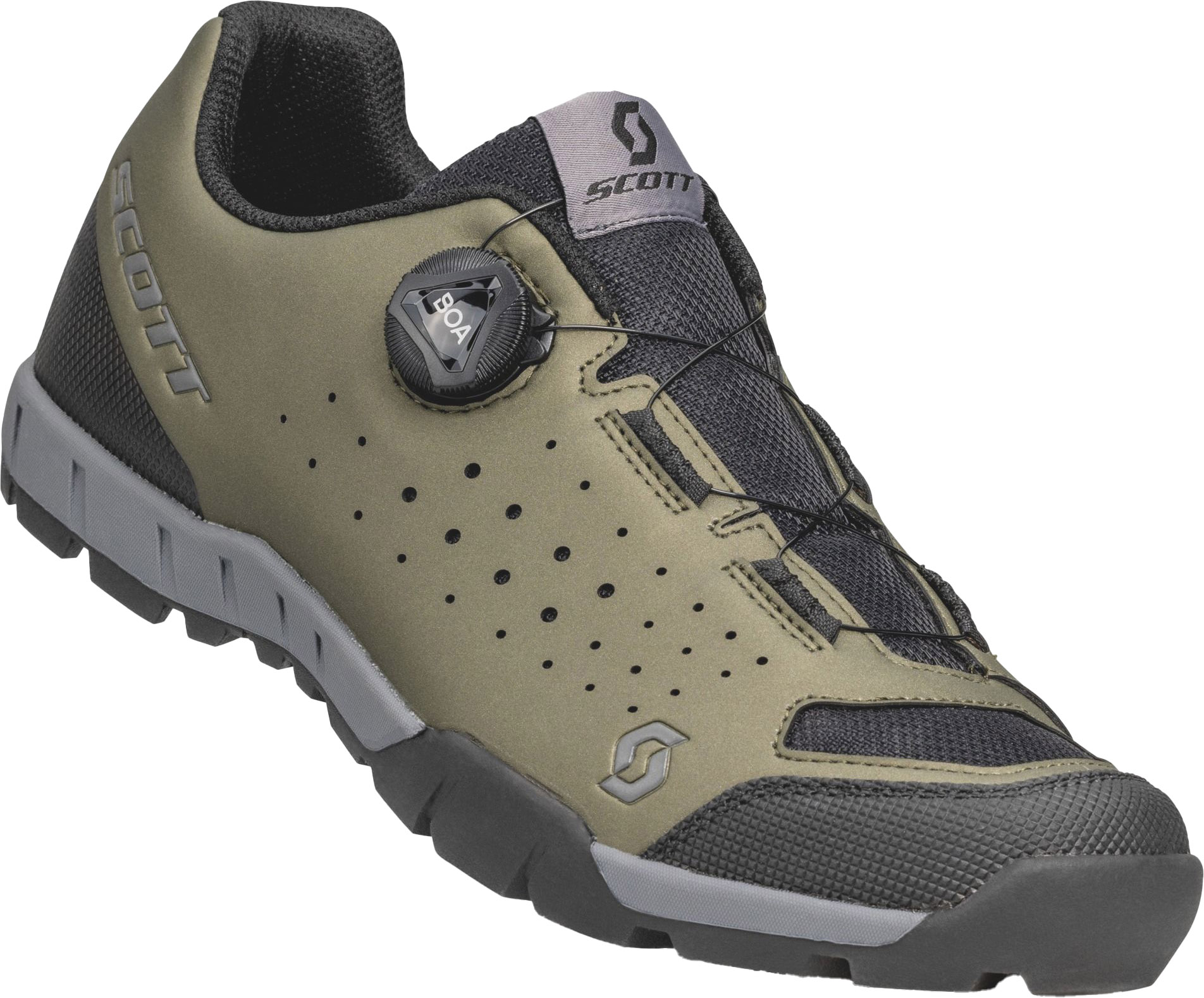 Scott Sport Trail Evo BOA Cykelsko - Metallic Brun/Sort